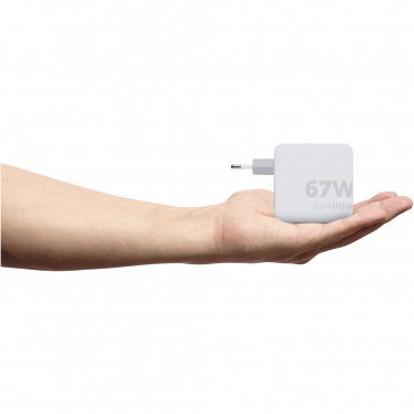 Logotrade Firmengeschenke das Foto: Xtorm XVC2067 GaN Ultra 67 W Reiseladegerät mit 100 W USB-C PD-Kabel