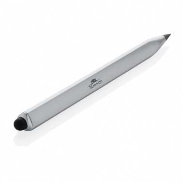 Logotrade Werbegeschenke das Foto: Eon Infinity Multitasking Stift aus RCS recycelt. Aluminium