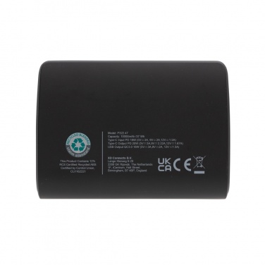 Logotrade werbemittel das Foto: FlashCharge 10.000mAh Fast-Charge Powerbank aus RCS rPlastik