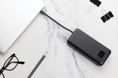 Logotrade Geschäftsgeschenke das Foto: Gridley 20.000mAh 65W Laptop Powerbank aus RCS rPlastik