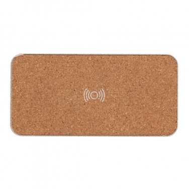 Logotrade Werbegeschenke das Foto: Weizenstroh Wireless Charging Lautsprecher