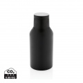 RCS recycelte Stainless Steel Kompakt-Flasche, Schwarz