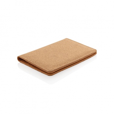 Logotrade Logogeschenke das Foto: Kork RFID Passport-Cover