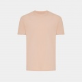 Iqoniq Brett T-Shirt aus recycelter Baumwolle, Pfirsichnektar