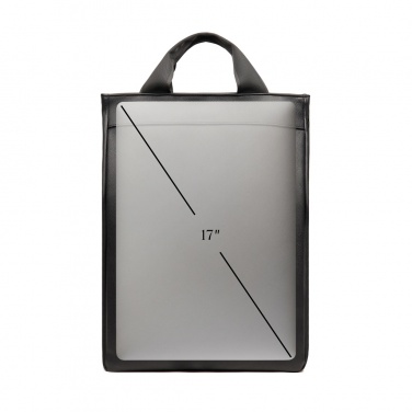 Logotrade Werbegeschenke das Foto: VINGA Bermond Rucksack aus RCS recyceltem PU