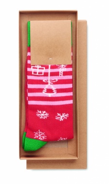 Logotrade Werbegeschenke das Foto: Weihnachtssocken Gr. L