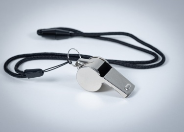 Logotrade Geschäftsgeschenke das Foto: Trillerpfeife