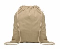 Beutel mit Kordelzug recycelt, Khaki