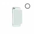 Powerbank mit Ladestation 15W, 5000 mAh, Weiß