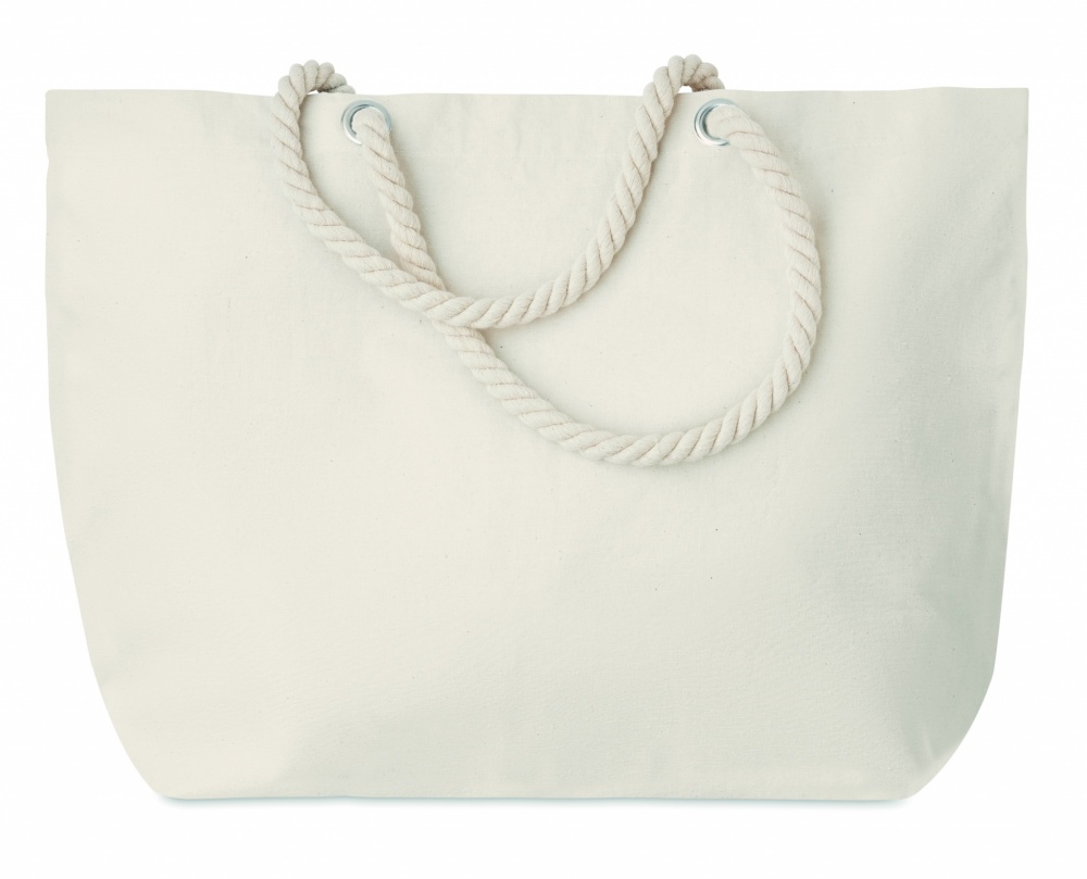 Logotrade Werbegeschenke das Foto: Strandtasche mit Kordelgriff