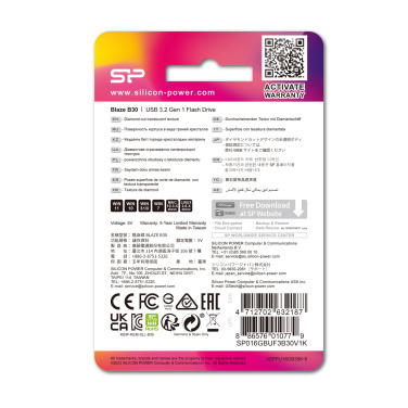 Logotrade Firmengeschenke das Foto: USB-Stick Silicon Power Blaze B30 3.1