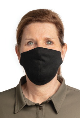 Logotrade Werbegeschenke das Foto: Wiederverwendbare 2-lagige Baumwoll-Gesichtsmaske