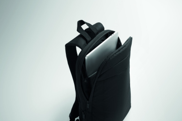 Logotrade Geschäftsgeschenke das Foto: 16" Rucksack 600D RPET