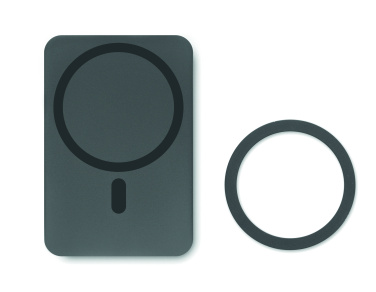 Logotrade Geschäftsgeschenke das Foto: Powerbank mit Ladestation 15W, 5000 mAh