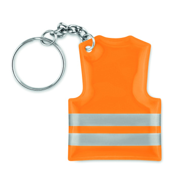 Logotrade Werbegeschenke das Foto: Schlüsselring Sicherheitsweste Jekabpils