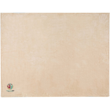 Logotrade Firmengeschenke das Foto: Ashen GRS-recycelte Sherpa Decke