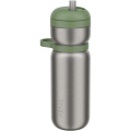 Mepal Twist 600 ml Thermo-Sportflasche, Moosgrün