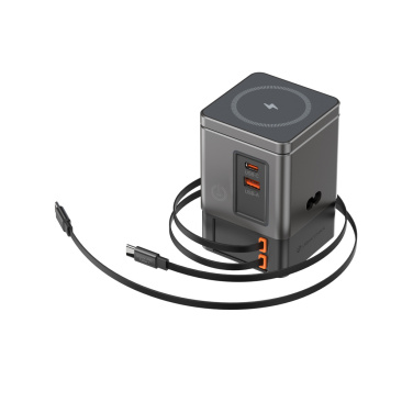 Logotrade werbemittel das Foto: Urban Vitamin Sacramento 105W GaN Charger mit einz. Kabeln