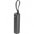 Powerbank 5 000 mAh DONCASTER, dunkelgrau
