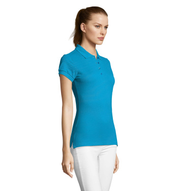 Logotrade Geschäftsgeschenke das Foto: PASSION DAMEN POLO 170g