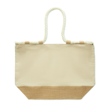 Logotrade Werbeartikel das Foto: Strandtasche Canvas 280g/m²
