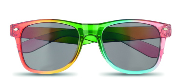 Logotrade Werbegeschenke das Foto: Regenbogen Sonnenbrille UV400