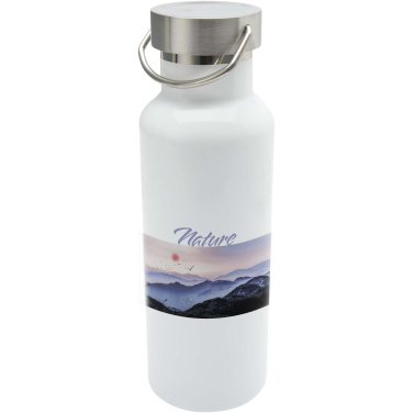 Logotrade Logogeschenke das Foto: Thor 500 ml RCS-zertifizierte  Sublimation Trinkflasche aus recyceltem Edelstahln