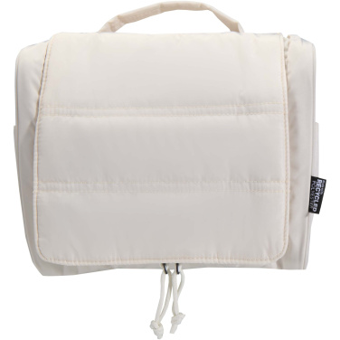 Logotrade Logogeschenke das Foto: Puffer GRS recycelte aufhängbare Kulturtasche 8L
