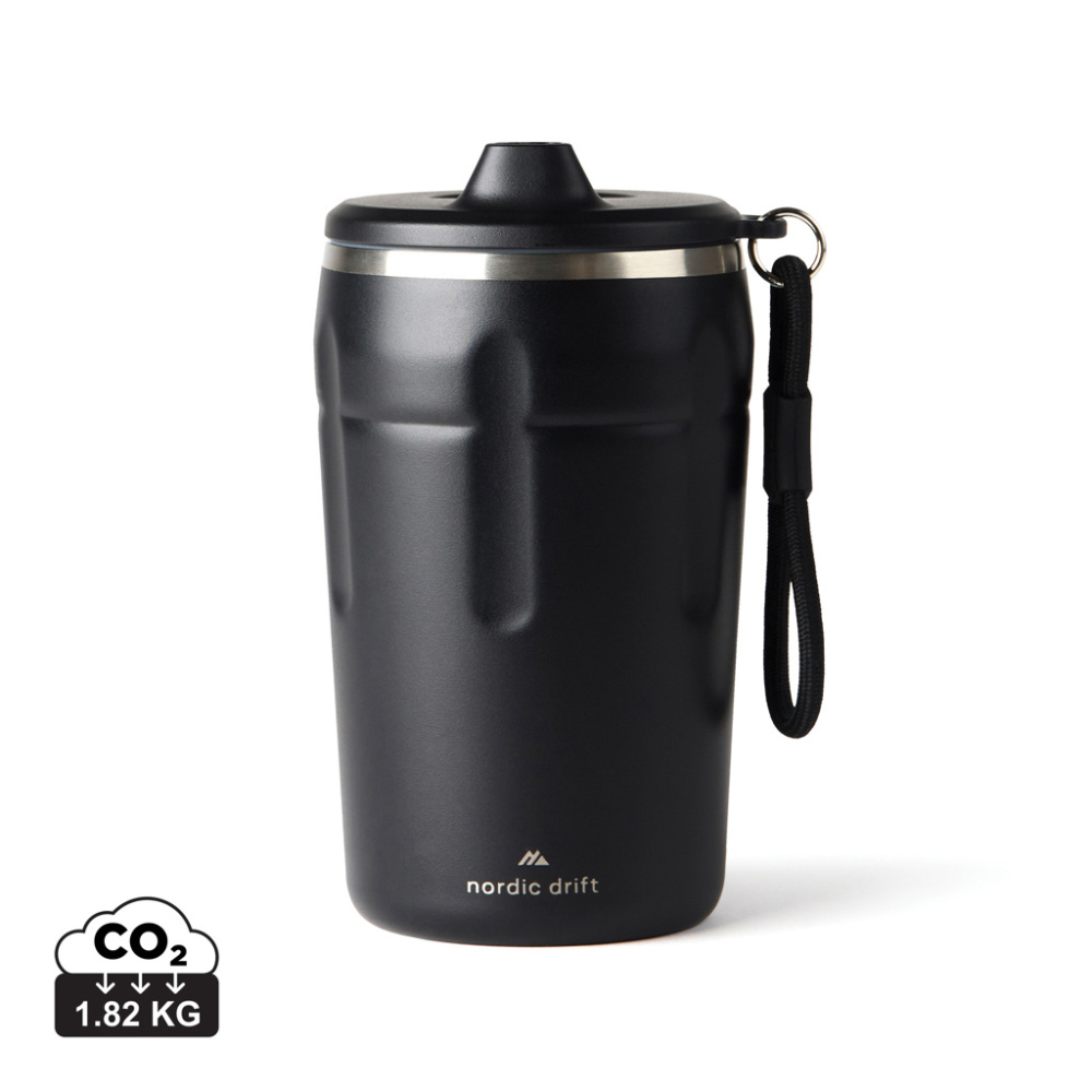 Logotrade Werbegeschenke das Foto: Nordic Drift Trail verschließbarer RCS Mug 350ml