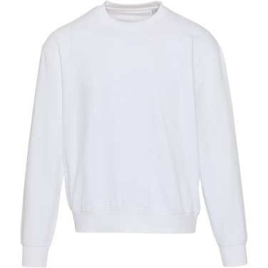 Logotrade Werbeartikel das Foto: Boris Pullover mit Rundhalsausschnitt in Übergröße aus recycelter