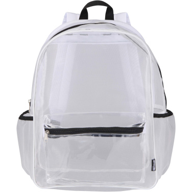 Logotrade Geschäftsgeschenke das Foto: Mesh 18 L Rucksack aus GRS Recyclingmaterial