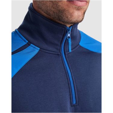 Logotrade Werbegeschenke das Foto: Maverick Pullover für Herren mit halbem Reißverschluss, 280 g/m2