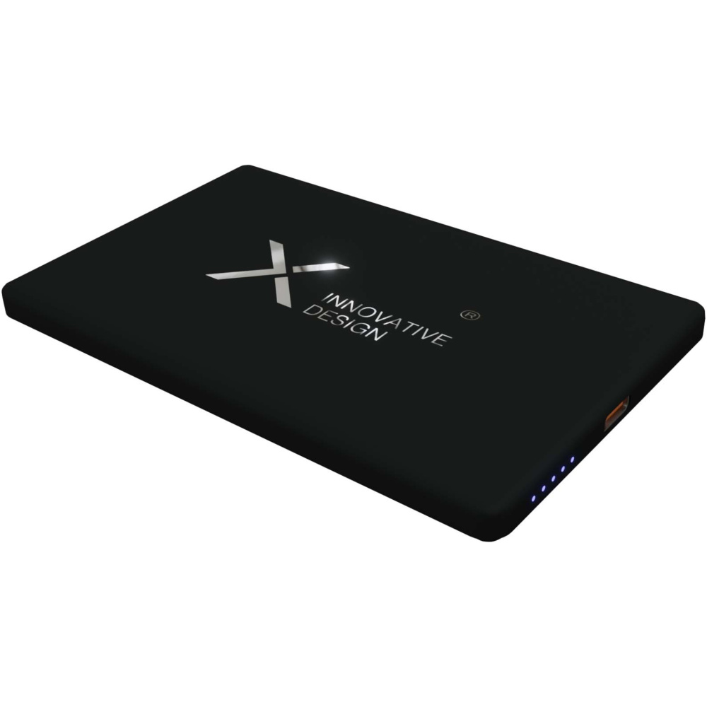 Logotrade Geschäftsgeschenke das Foto: SCX.design P22 5000 mAh ultradünne, magnetische Powerbank