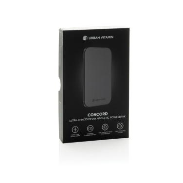 Logotrade Werbeartikel das Foto: Urban Vitamin Concord Uultradünne RCS Powerbank mit 3000mAh