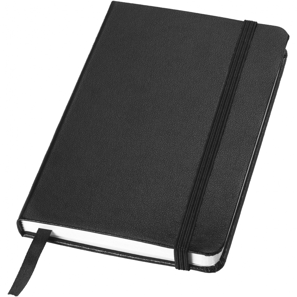 Logo trade promotional gifts image of: Classic A6 hard cover pocket notebook