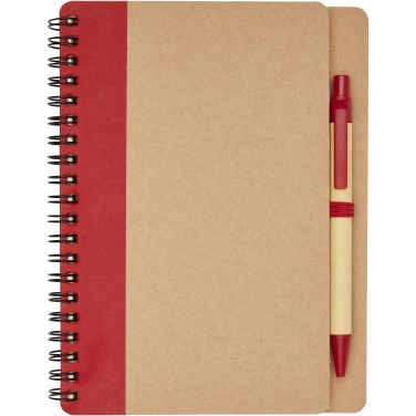 Logotrade corporate gift image of: Priestly recycled notebook with pen