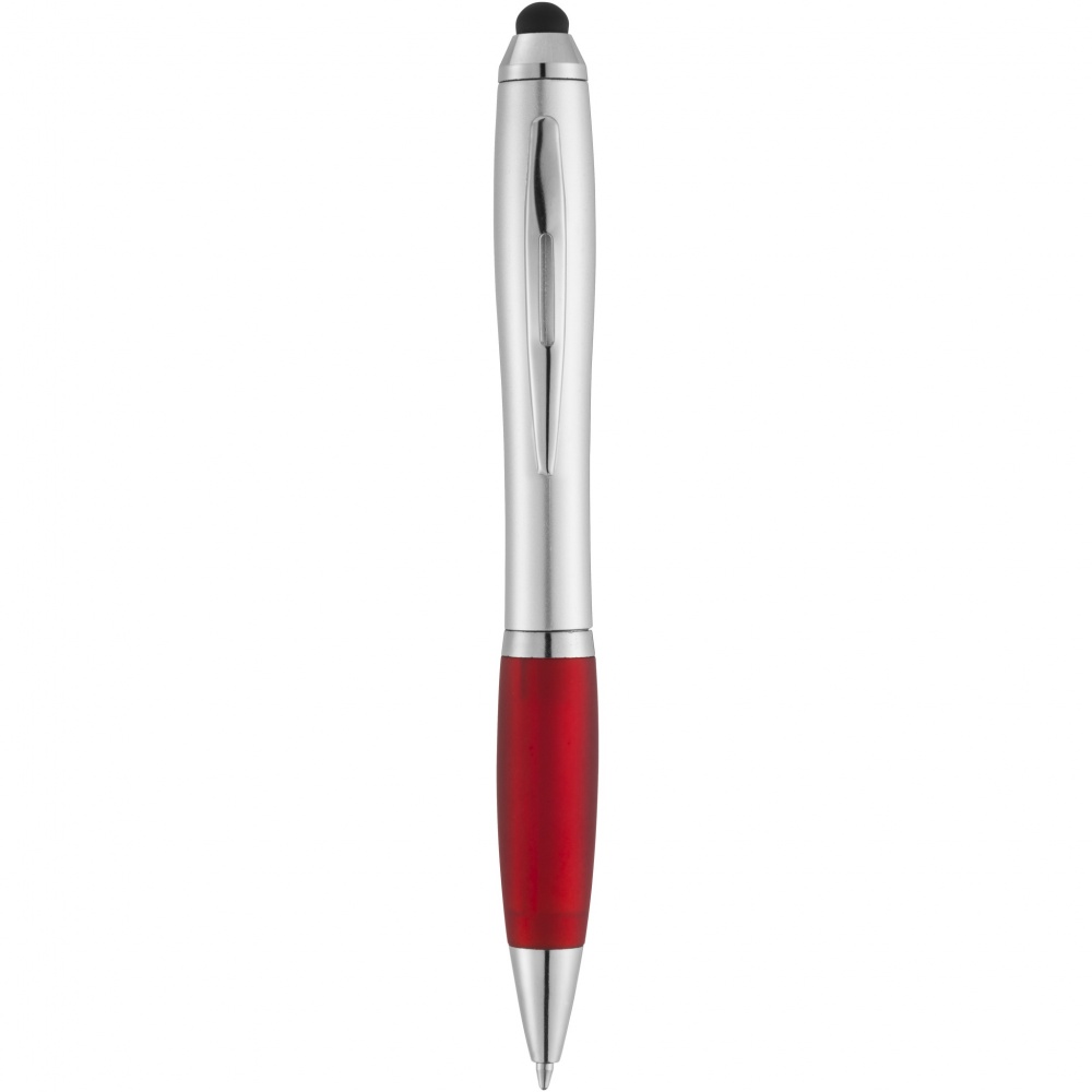 Logotrade promotional items photo of: Nash stylus ballpoint with coloured grip