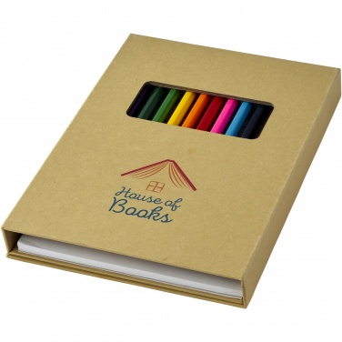 Logotrade promotional giveaways photo of: Pablo colouring set with drawing paper