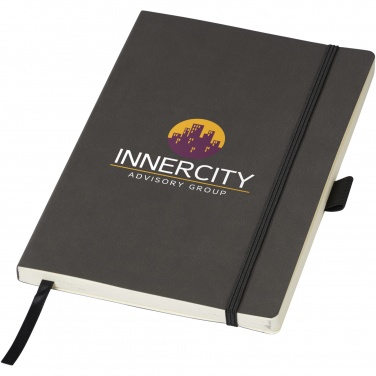 Logo trade promotional giveaways picture of: Revello A5 soft cover notebook