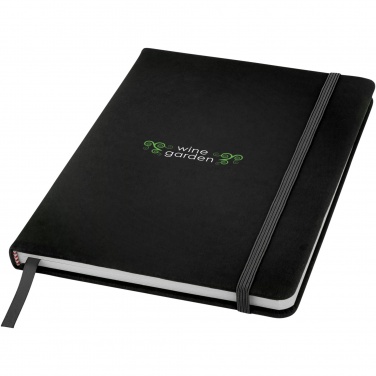 Logo trade business gifts image of: Spectrum A5 notebook with blank pages