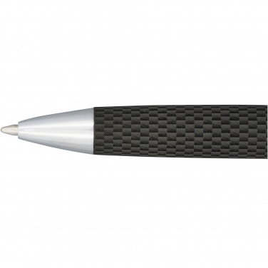 Logo trade corporate gift photo of: Carbon duo pen gift set with pouch