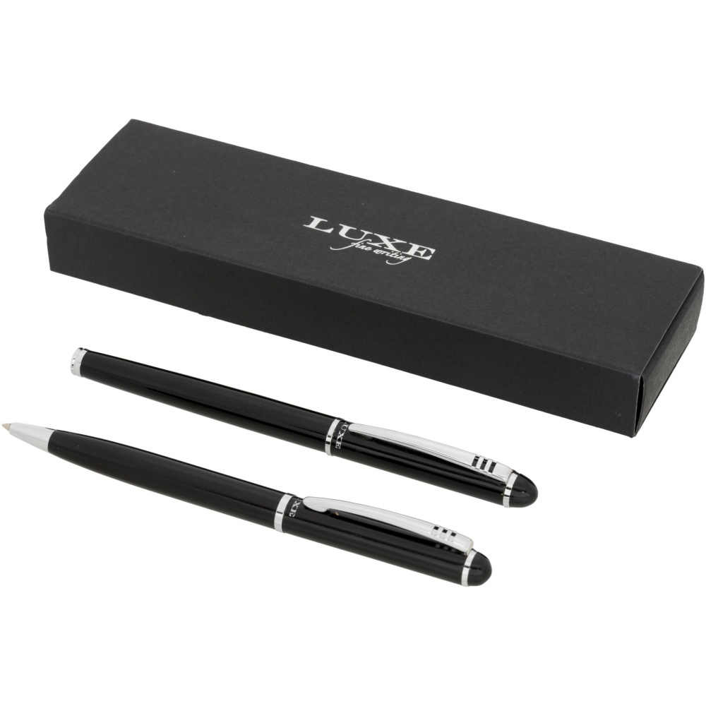 Logo trade corporate gift photo of: Andante duo pen gift set