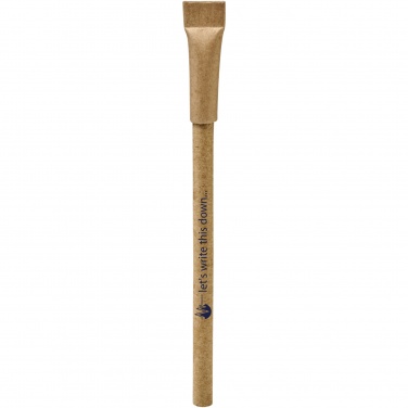 Logotrade promotional gift picture of: Asilah recycled paper ballpoint pen