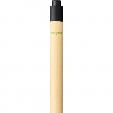 Logo trade advertising products image of: Berk recycled carton and corn plastic ballpoint pen