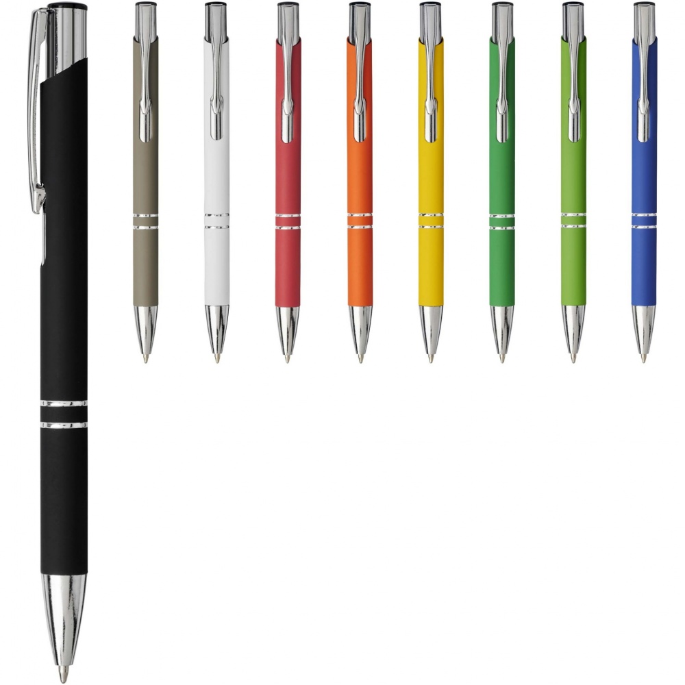 Logotrade promotional giveaways photo of: Moneta soft touch ballpoint pen