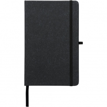 Logotrade promotional item picture of: Atlana leather pieces notebook