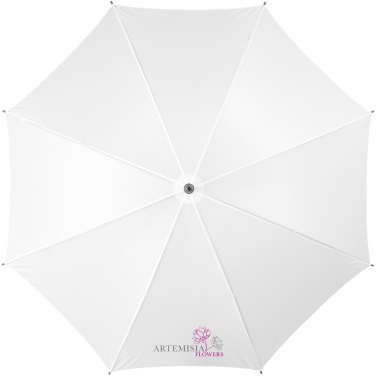 Logo trade promotional merchandise image of: Jova 23" umbrella with wooden shaft and handle
