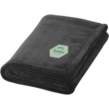 Logotrade promotional gift picture of: Bay extra soft coral fleece plaid blanket