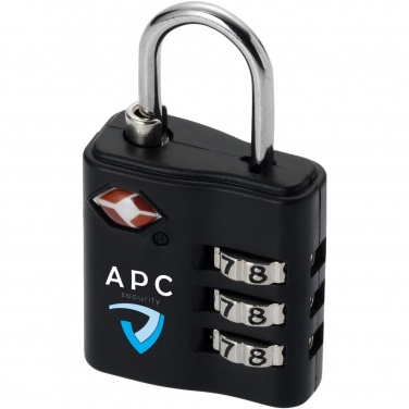 Logo trade advertising products image of: Kingsford TSA luggage lock