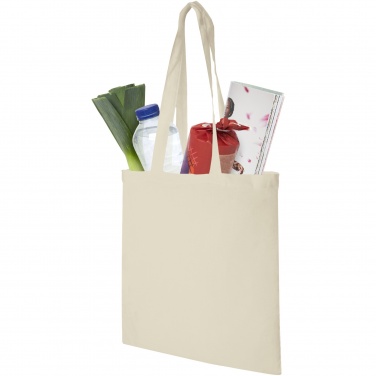 Logo trade corporate gifts image of: Madras 140 g/m² cotton tote bag 7L